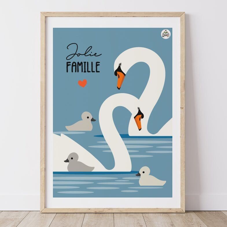 Poster PRETTY FAMILY - I cigni