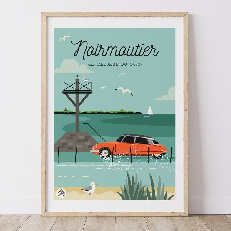 Manifesto NOIRMOUTIER - Passaggio del Gois