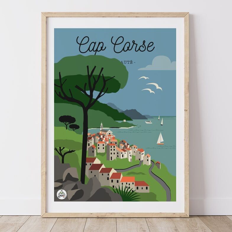 CORSICA poster - Cap Corse