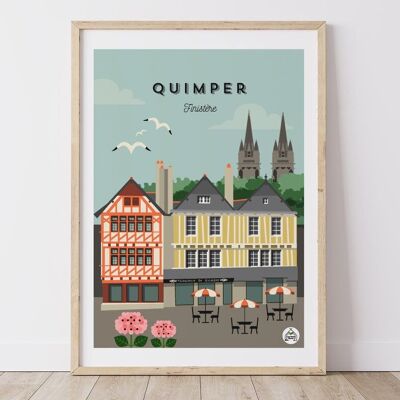 Póster QUIMPER - Finisterre