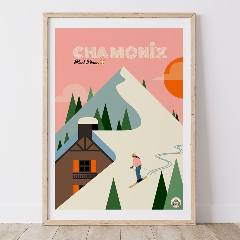 Manifesto CHAMONIX - Monte Bianco