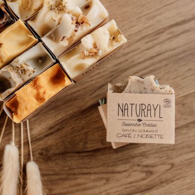 Box of 6 small soaps