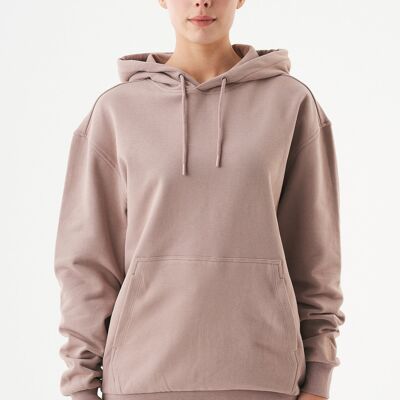 ESSENZIALI HALKI | Felpa unisex con cappuccio morbida al tatto realizzata in cotone biologico