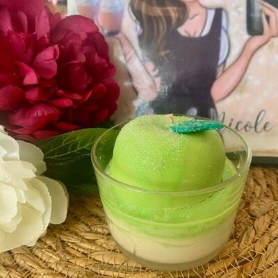Candela gourmet alla mela verde