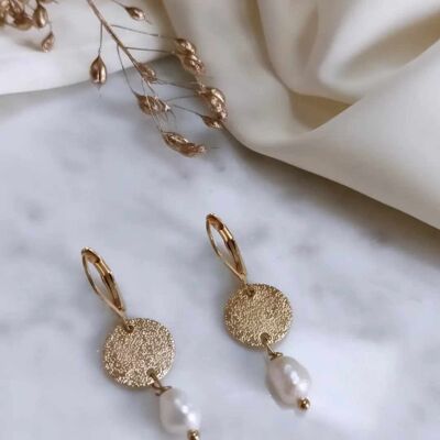 Boucles d'oreilles en acier inoxydable - Benny