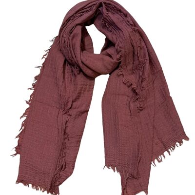 PLAIN BOILED WOOL STOLE