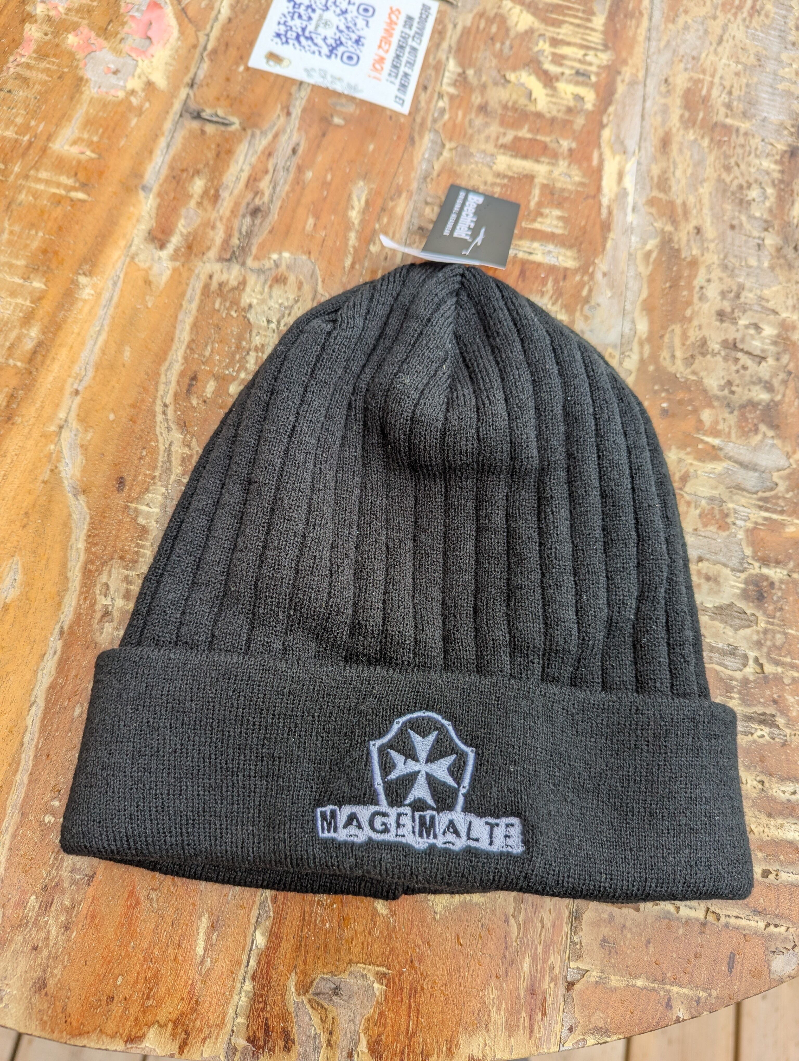 Mütze ❄️ Thinsulate™ B447 – SCHWARZ 75 g – Mage Malte