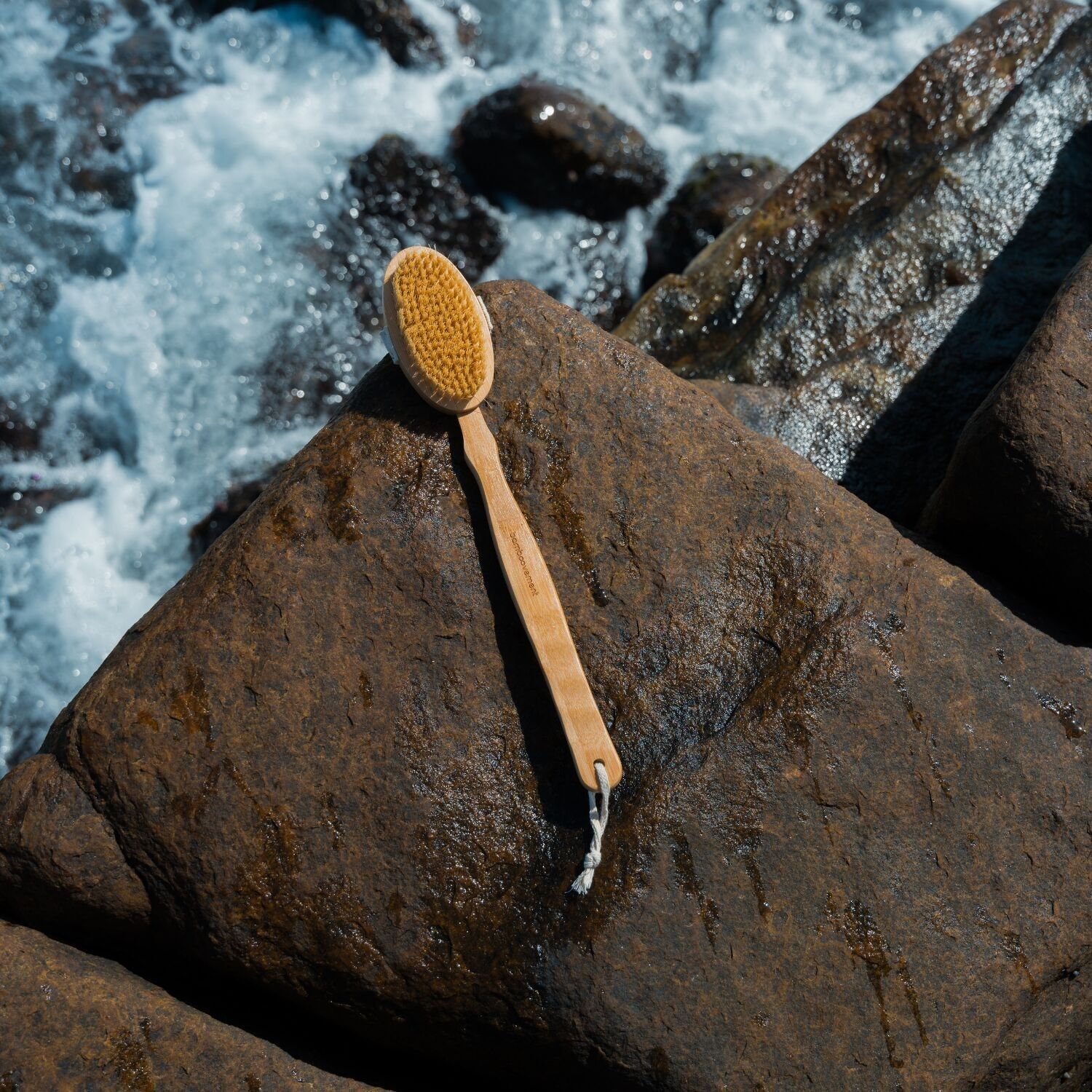 Bamboo Bath Brush | Detachable Handle | Plastic-Free