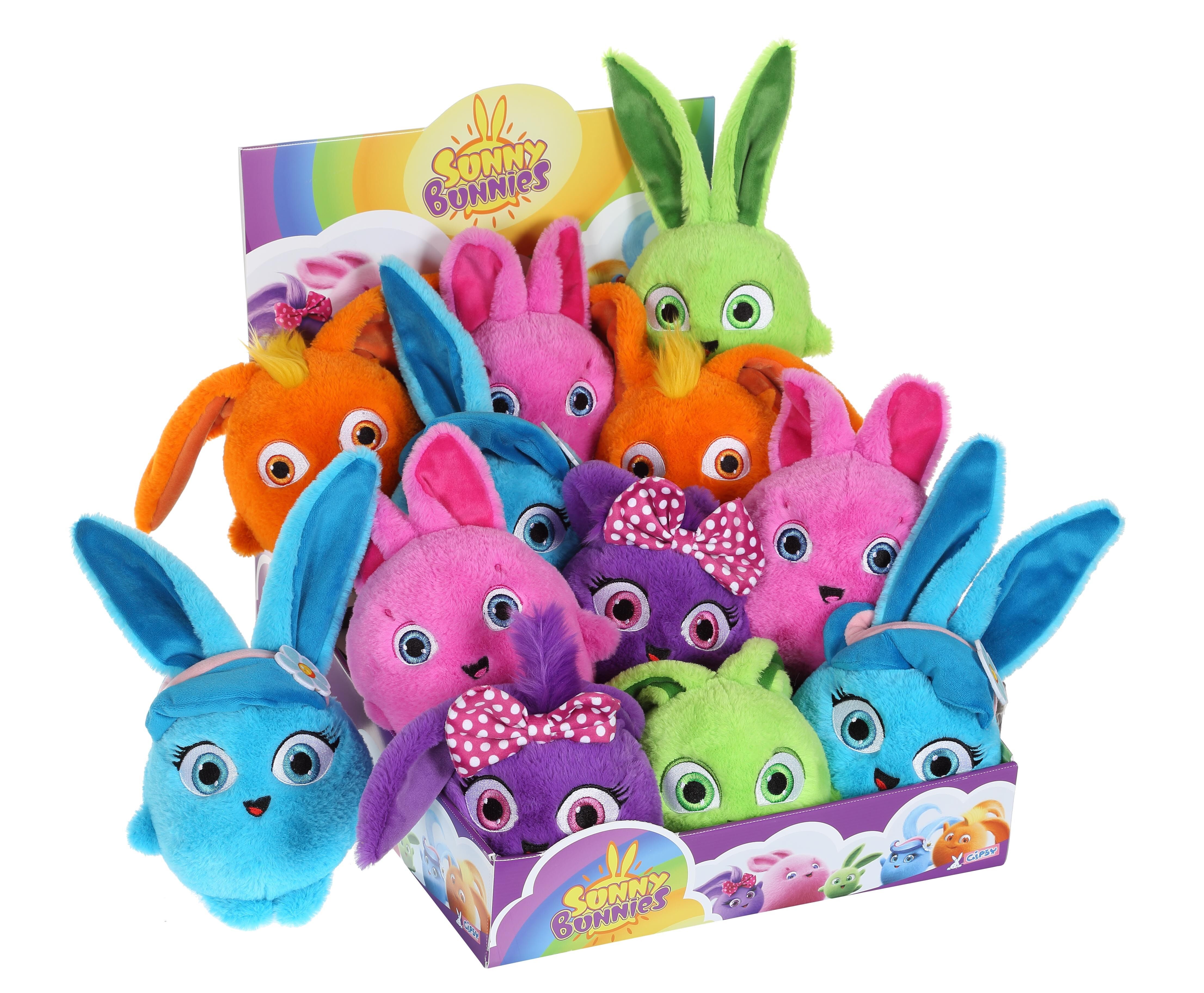 Sunny Bunnies 13 cm - confezione da 12 - Assortimento - Vassoio