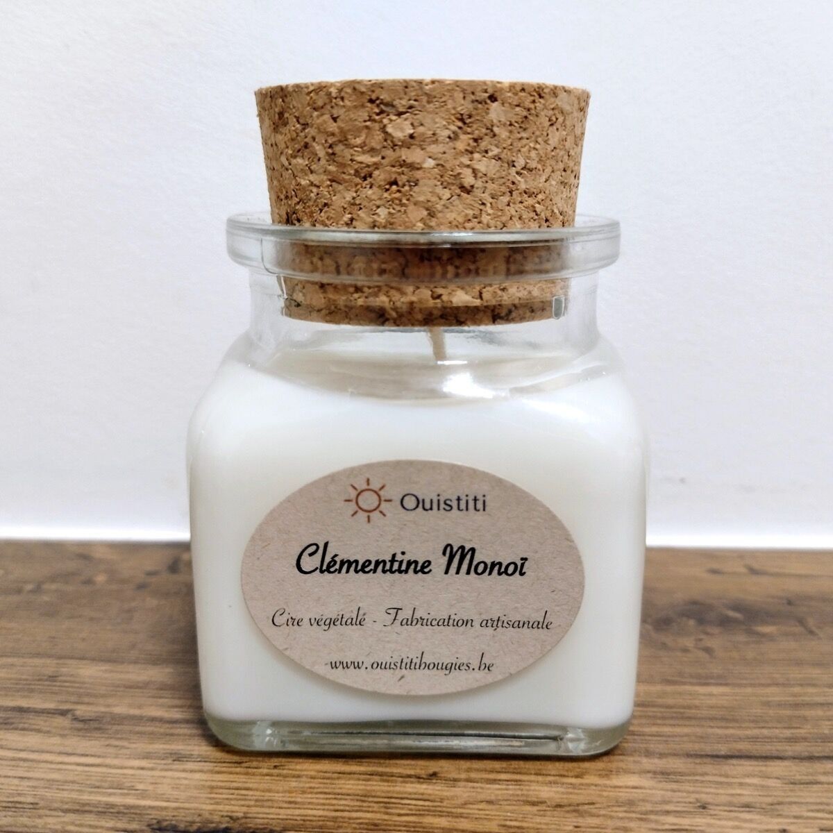 Bougie Parfumée Clémentine Monoï - 20h