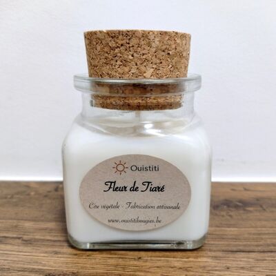 Bougie Parfumée Fleur de Tiaré - 20h