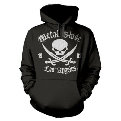 Felpa con cappuccio Metal Blade Records - Logo pirata