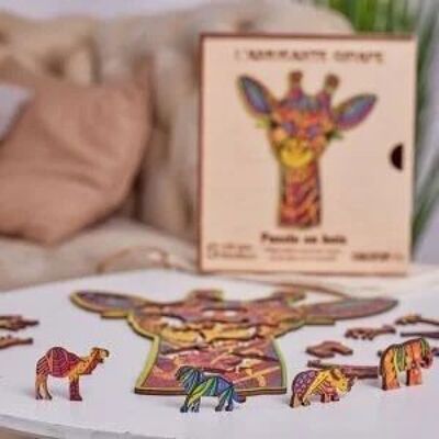 Puzzle creativo: la divertente giraffa