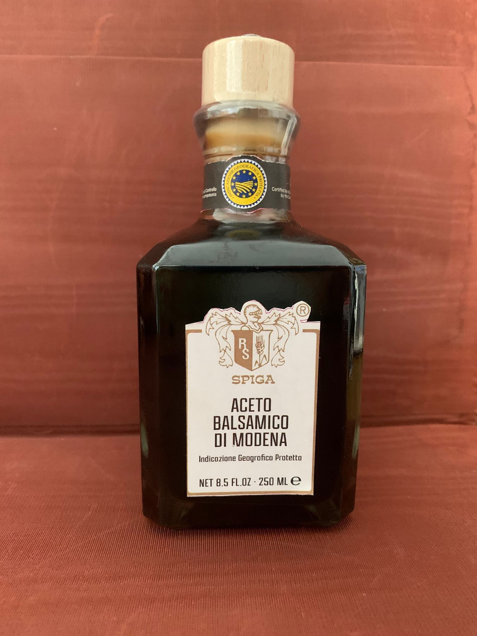 ACETO BALSAMICO DI MODENA I.G.P DA 250 ML.INVECCHIATO