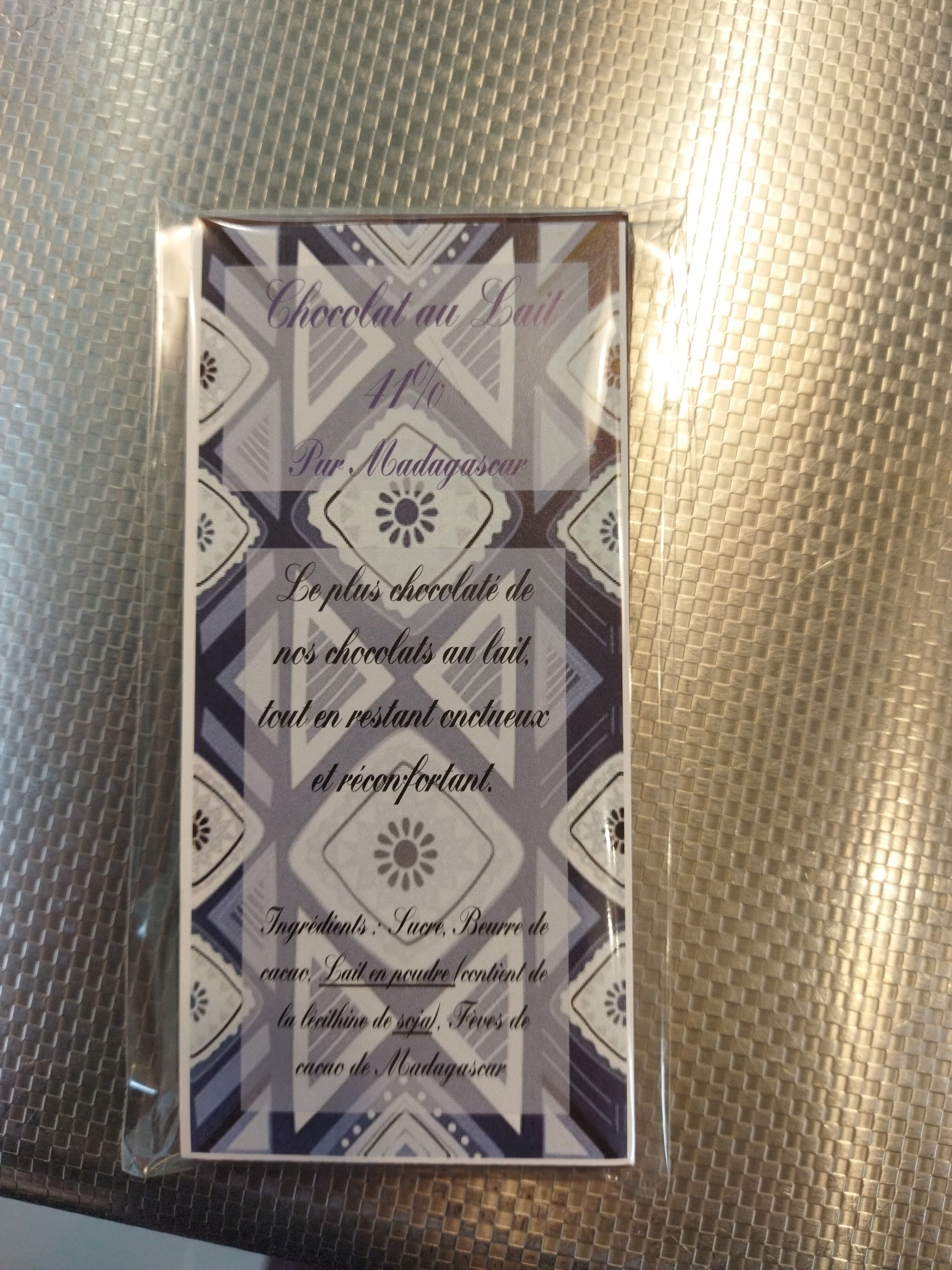 41% reine Madagaskar-Milchschokolade