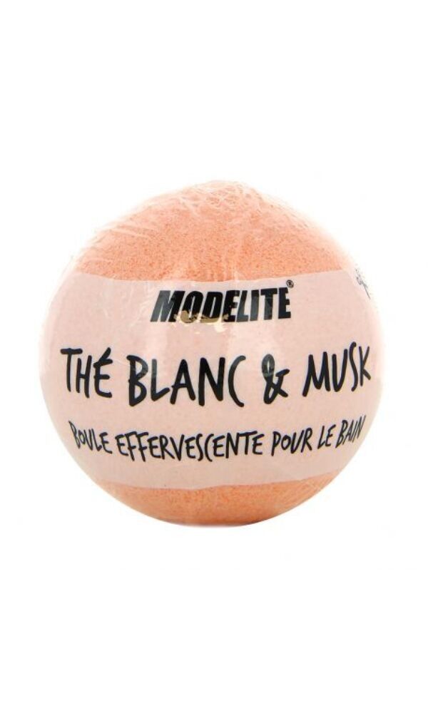 BOMBA DE BAÑO 140 GR BLANCO Y ALMIZCLE EL