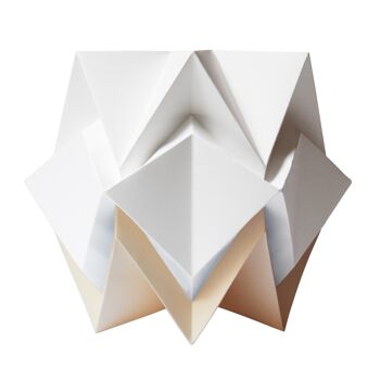 Lampe de table Origami Bicolore - S - Vanilla 3