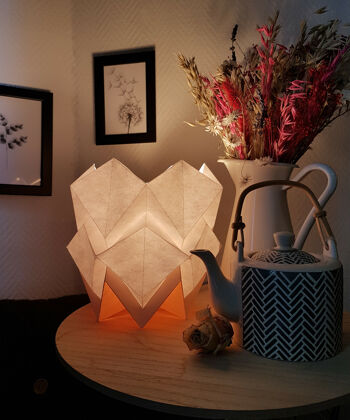 Lampe de table Origami Bicolore - S - Vanilla 2