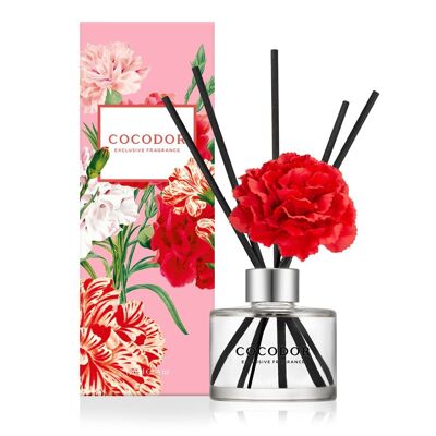 Cocodor Diffusore di Garofano Rosso 120ml - Profumo al Muschio Bianco