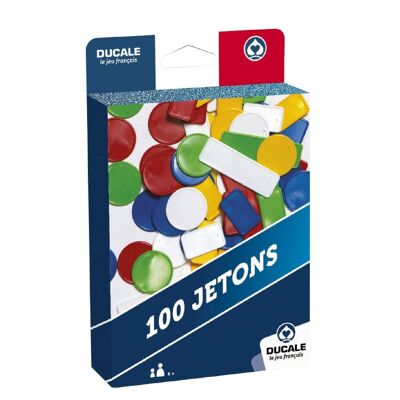 Juego - Caja de 100 Fichas