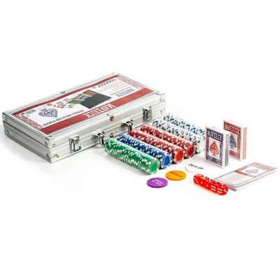 Estuche de juego de póquer