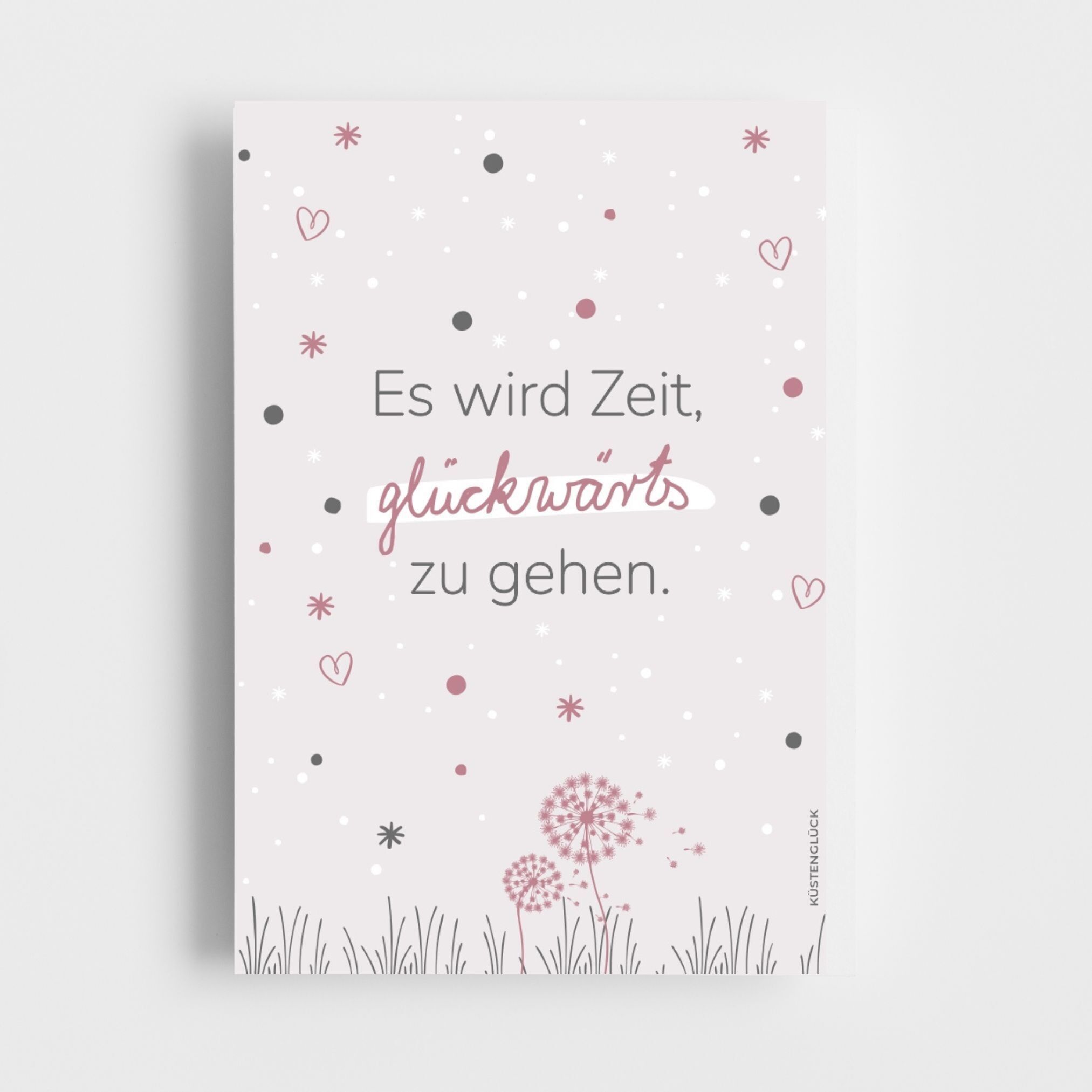 Carte postale XL Heureux | Joyeux anniversaire | Encourageur | Cartes postales avec dictons