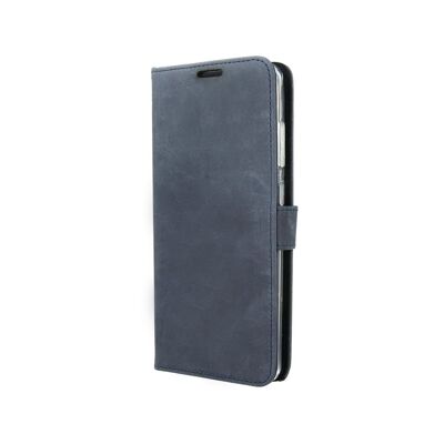 Etui à livre classique vintage bleu Galaxy S20 Ultra