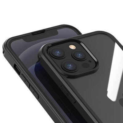 Full Cover Tempered Glass Zwart iPhone 14 Pro Max
