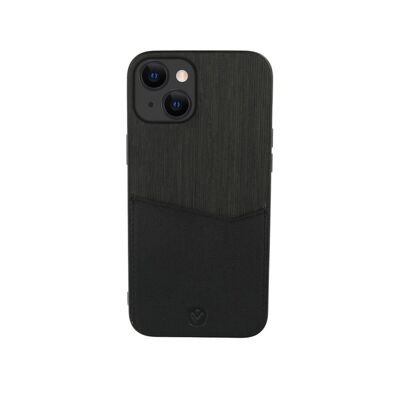 Back Cover Kaarthouder Zwart iPhone 13