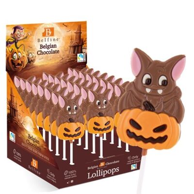 HALLOWEEN VAMPIRE CHOCOLATE Lecca lecca 25g - Display da 24 lecca lecca