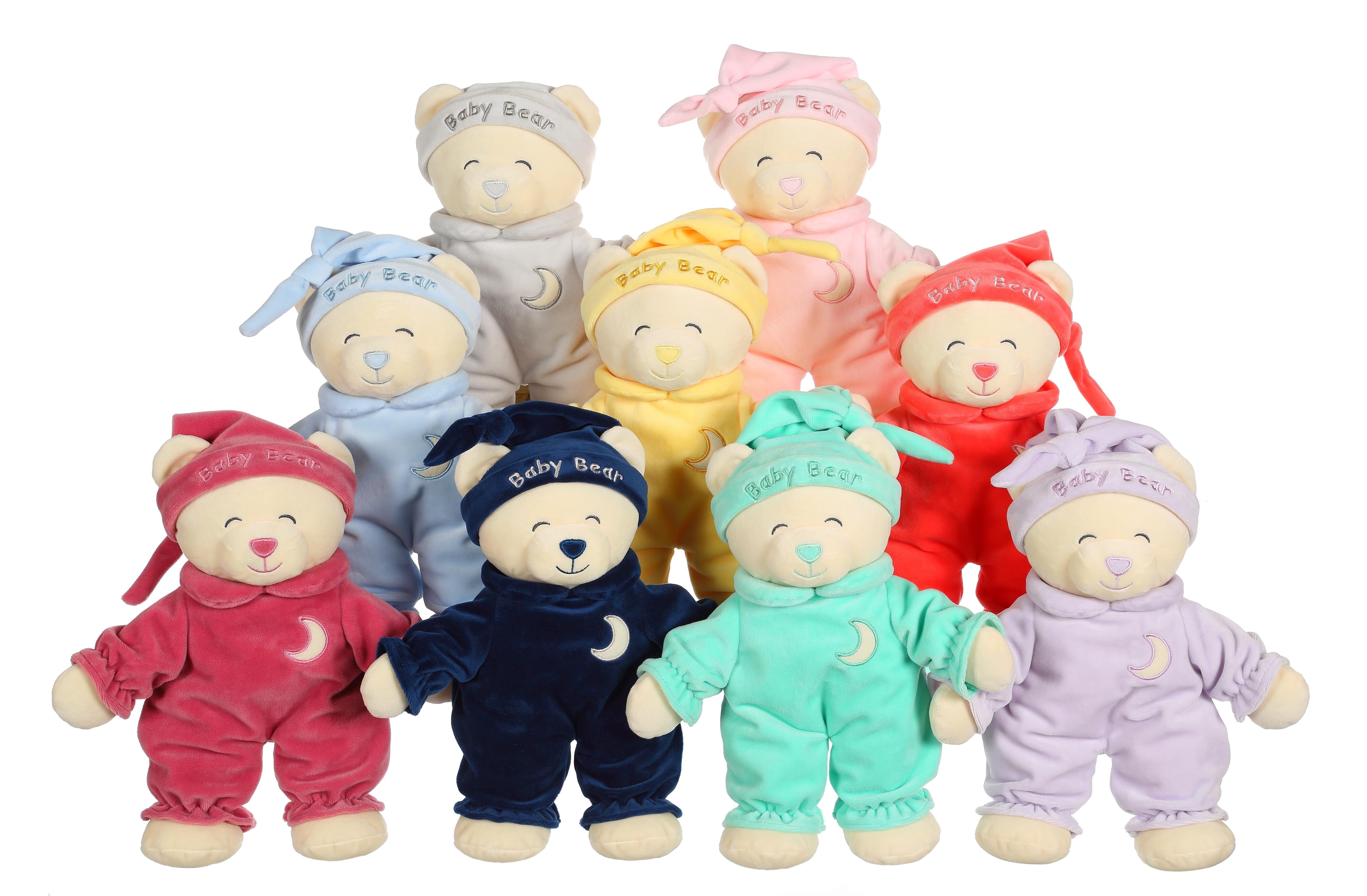 Orsetto Baby bear morbidezza 24 cm - confezione da 12 - Assortimento - Su cartoncino