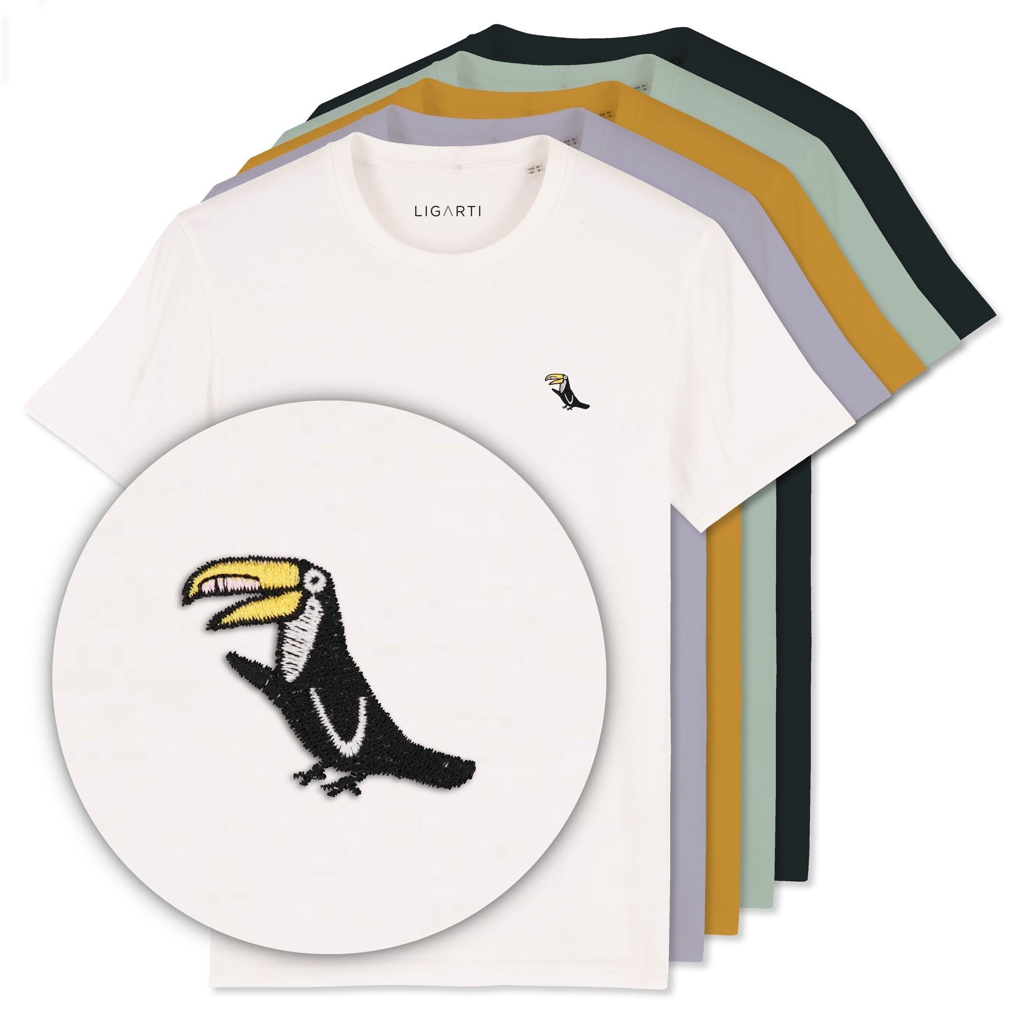 T-shirt ricamata - Joey il tucano