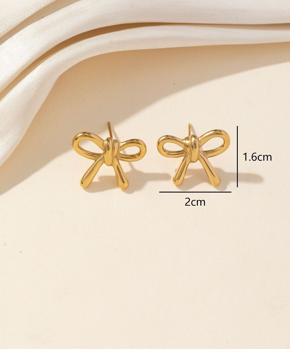 Stainless Steel Stud Earrings 25BOA216