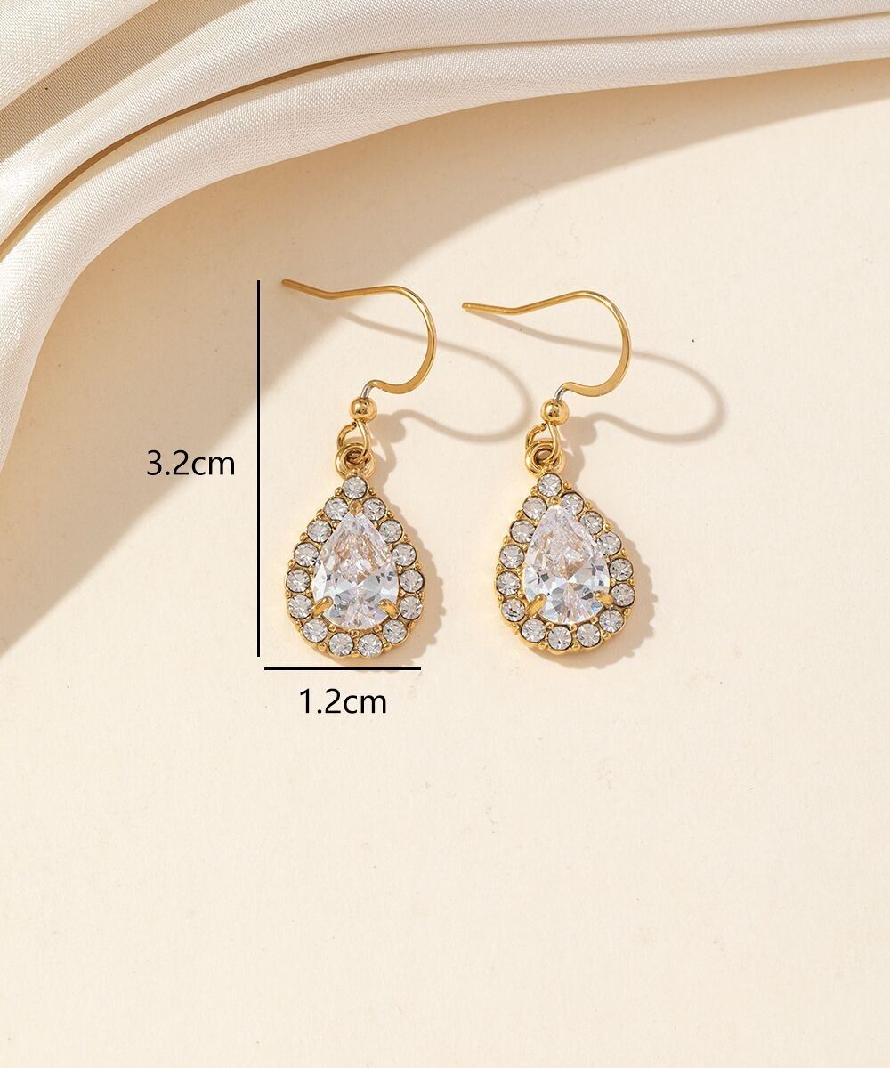 Stainless Steel Stud Earrings 25BOA234