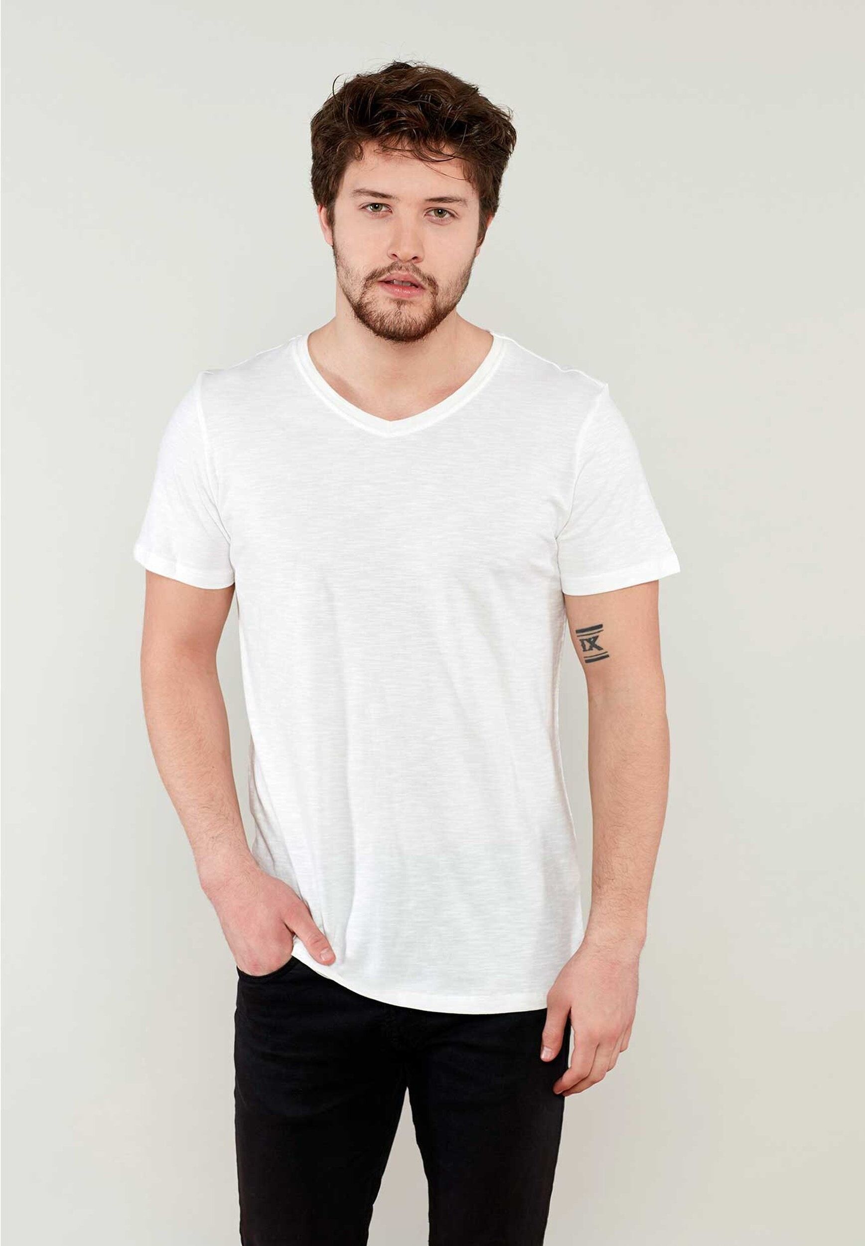 T-shirt a maniche corte in cotone biologico