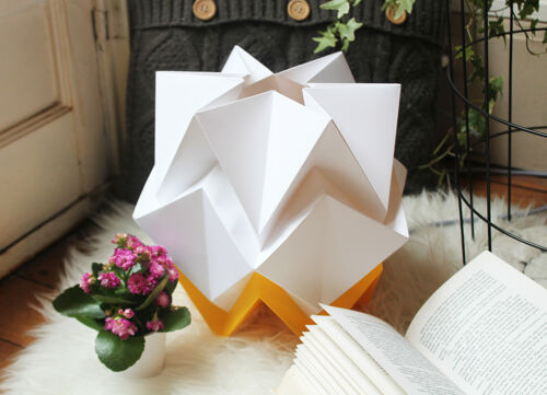 Lampe de table Origami Bicolore - S - Buttercup