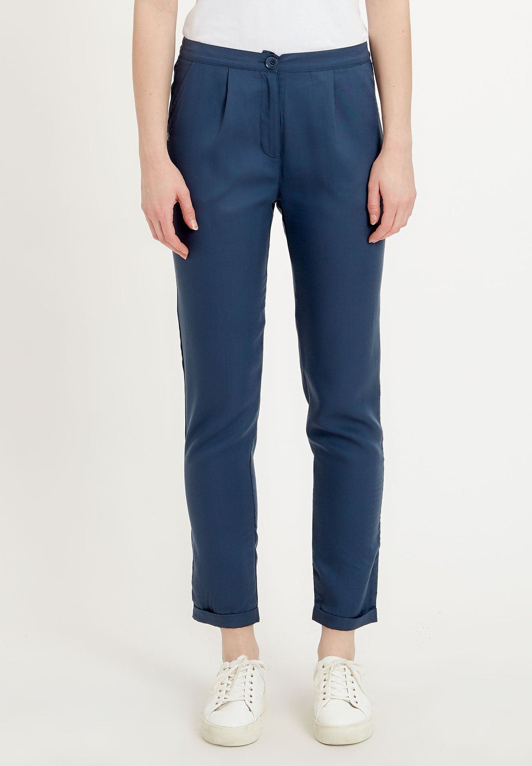 Pantaloni realizzati in TENCEL™ Lyocell con tasche laterali