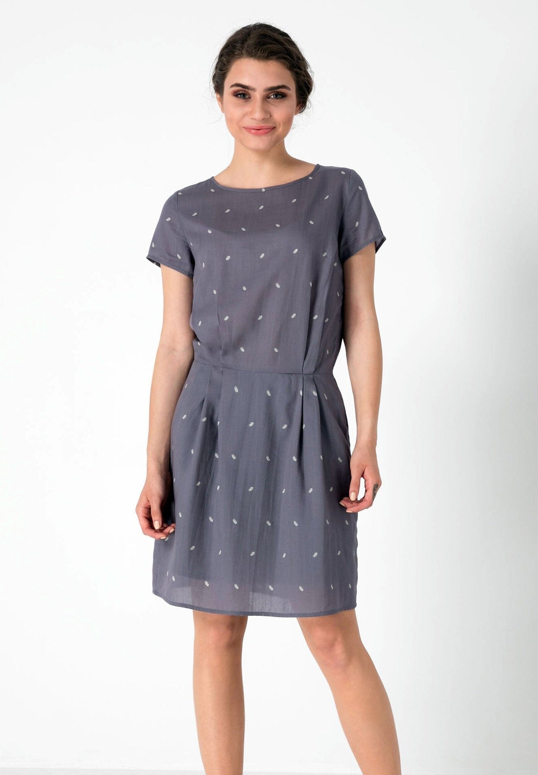 Abito con stampa all-over realizzato in TENCEL™ Lyocell