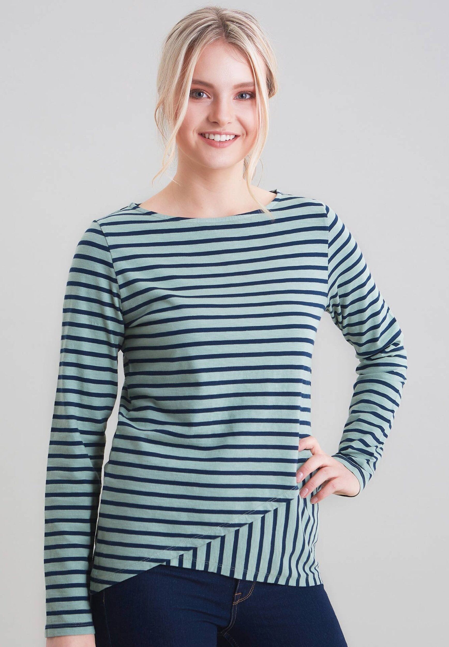 Ringelshirt aus Bio-Baumwolle