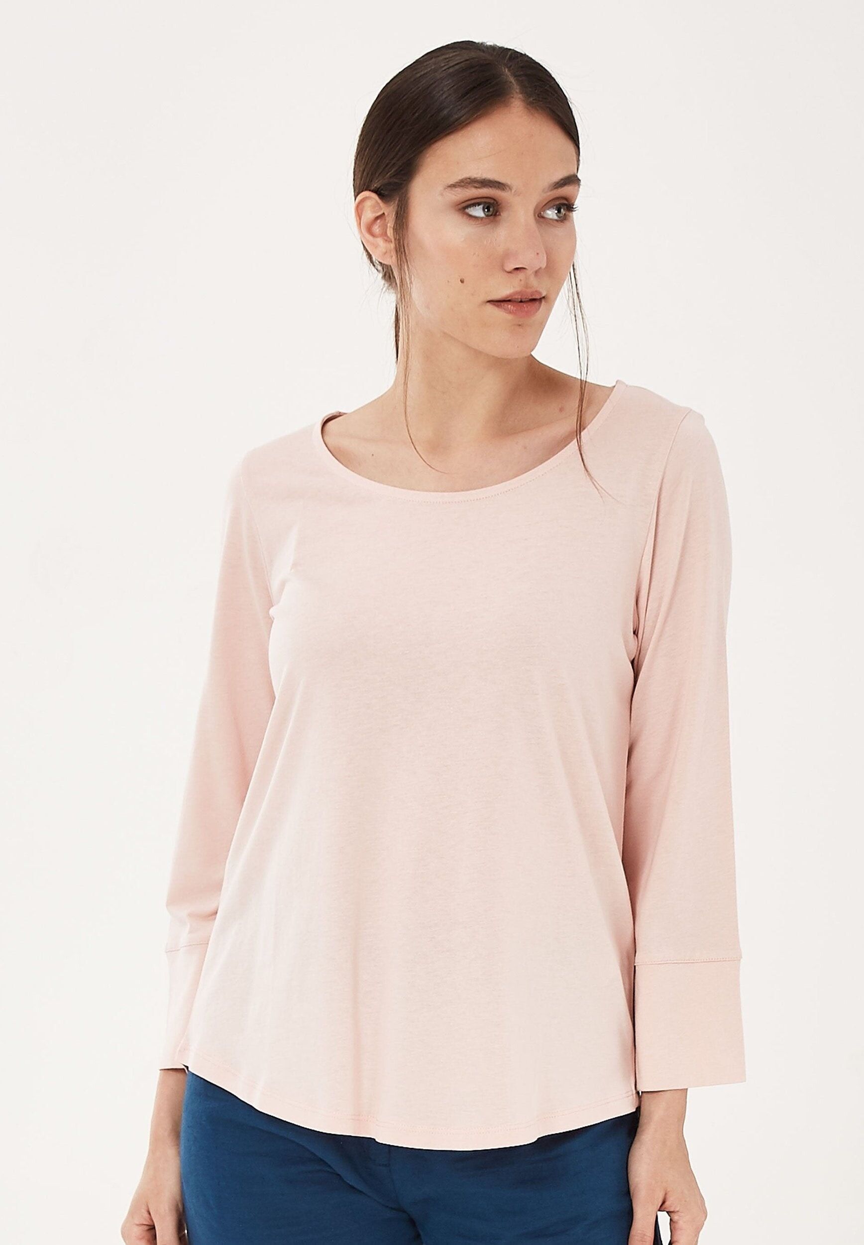 T-Shirt aus TENCEL™ Lyocell-Mix mit 3/4-Arm