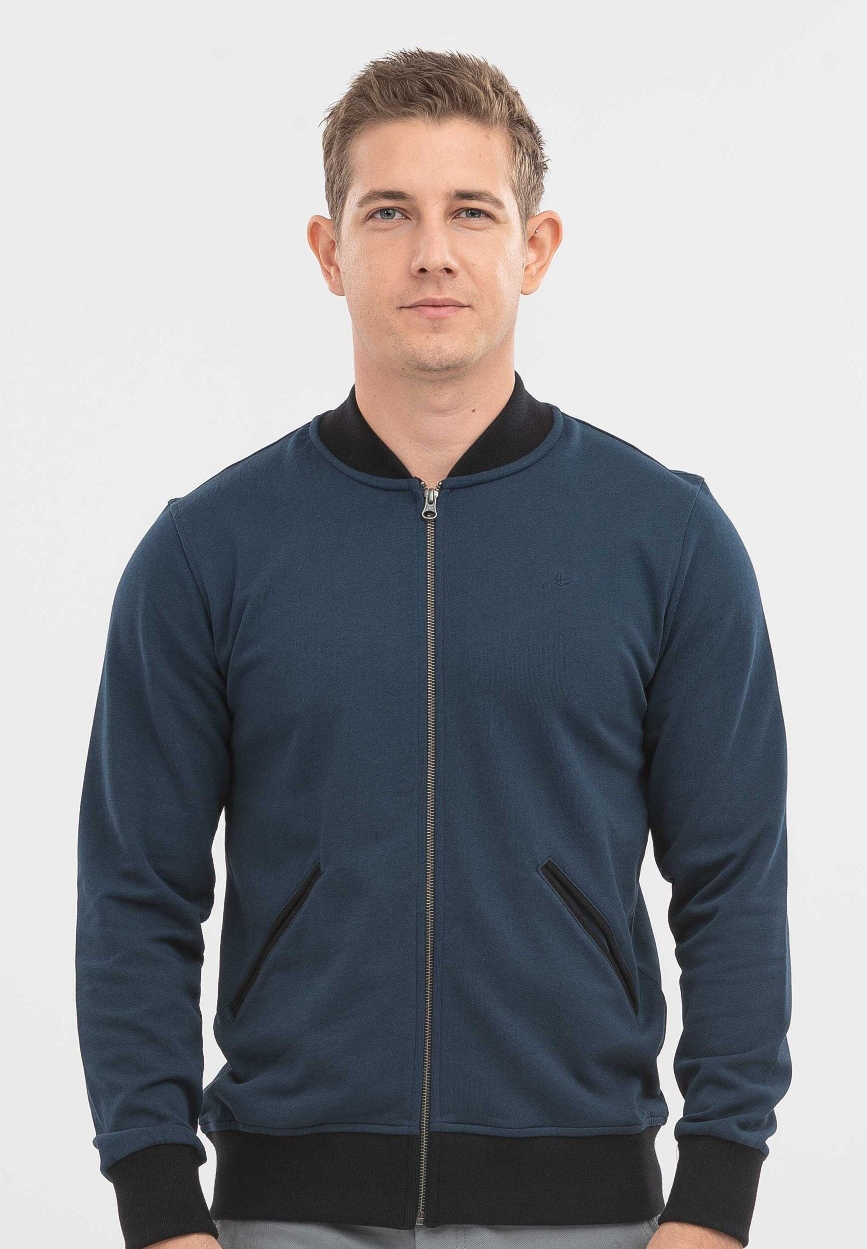 Giacca in felpa di cotone biologico