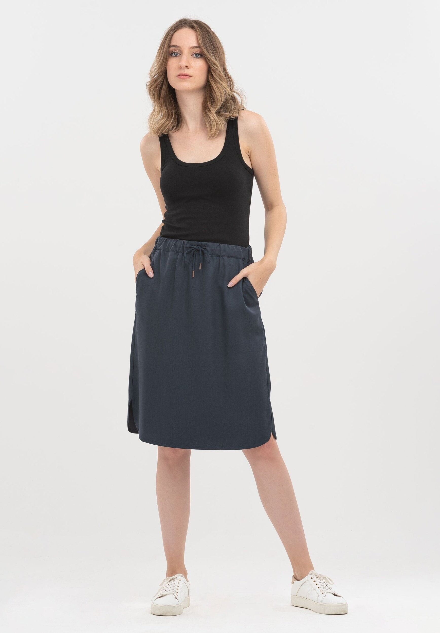 Gonna realizzata in TENCEL™ Lyocell