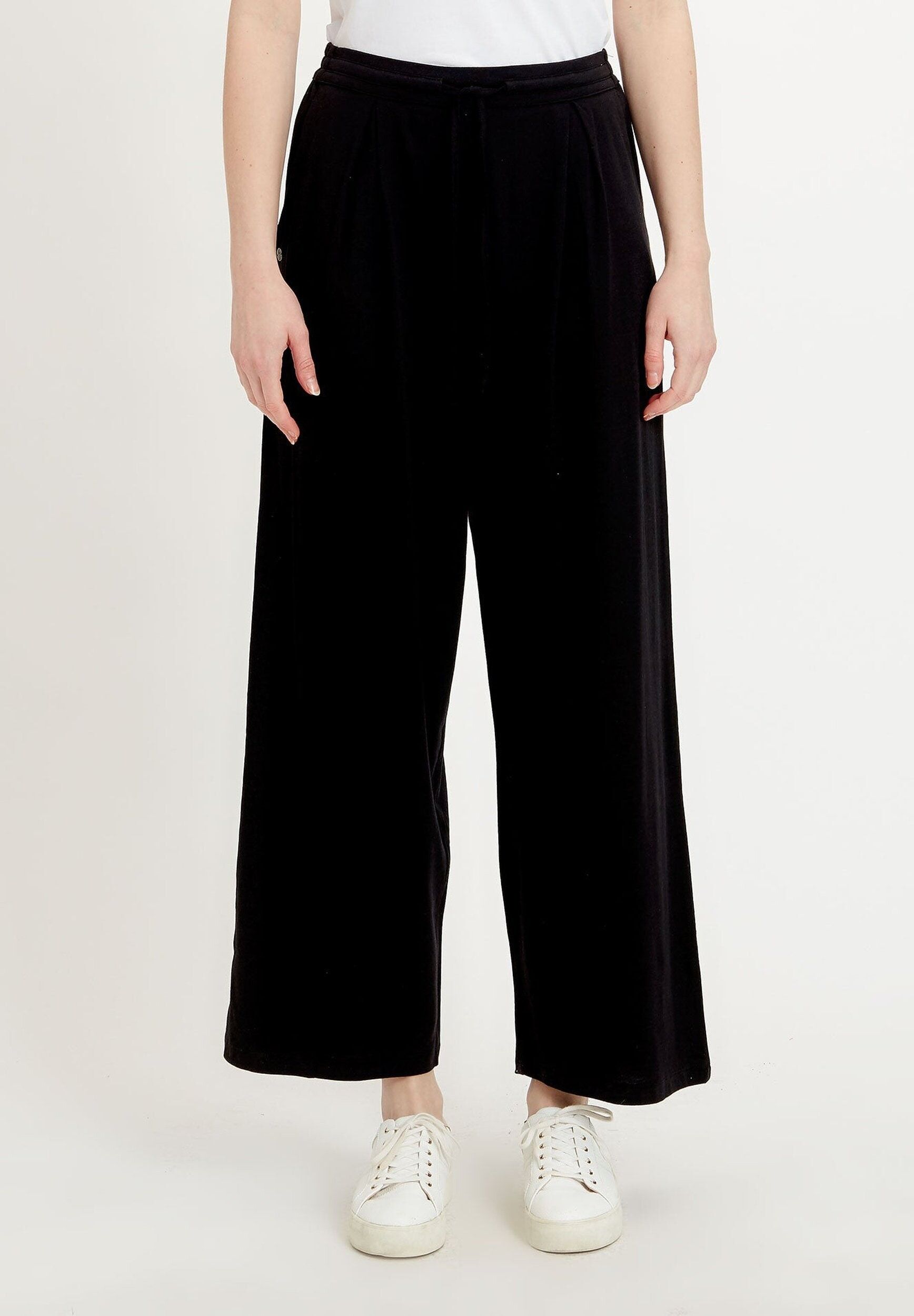 Pantaloni in jersey realizzati in misto TENCEL™ Lyocell dal taglio comodo