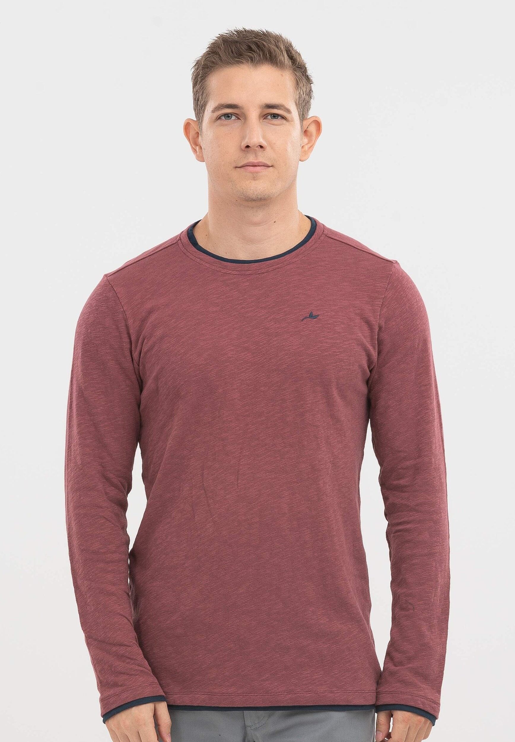 Maglia a maniche lunghe in cotone biologico