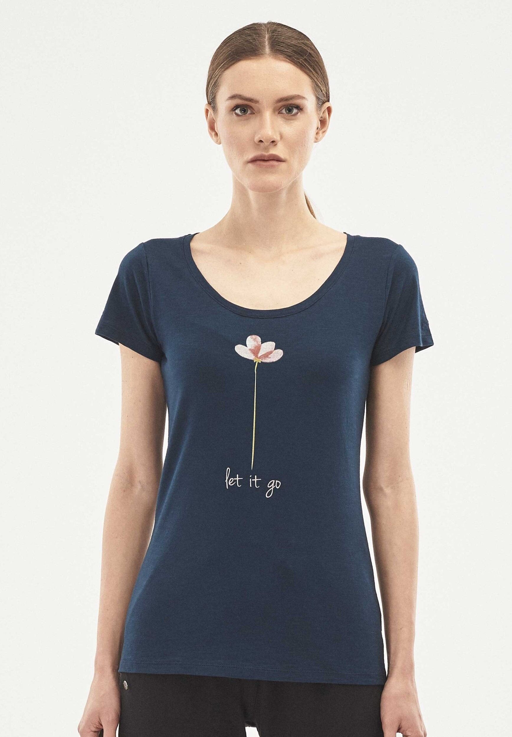 T-shirt in cotone biologico con stampa