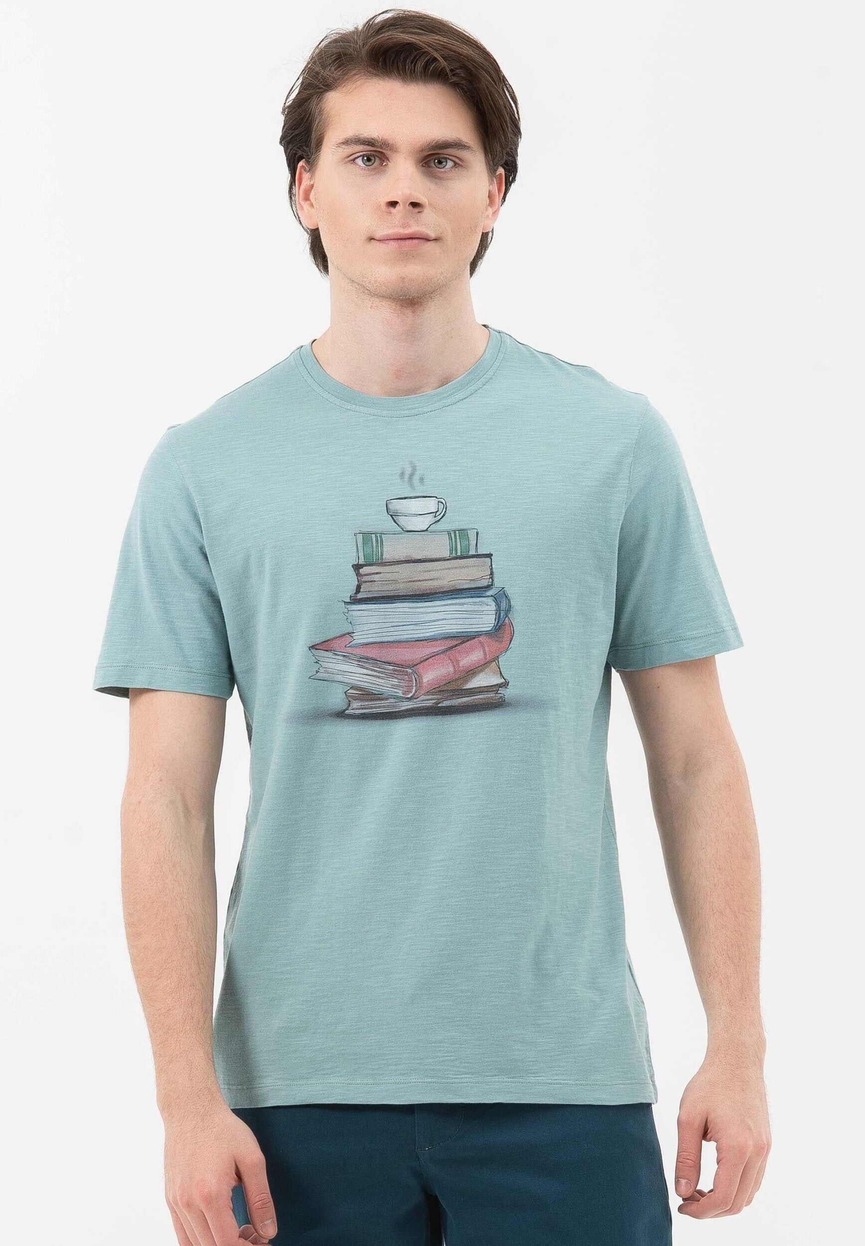 T-shirt in cotone biologico con stampa