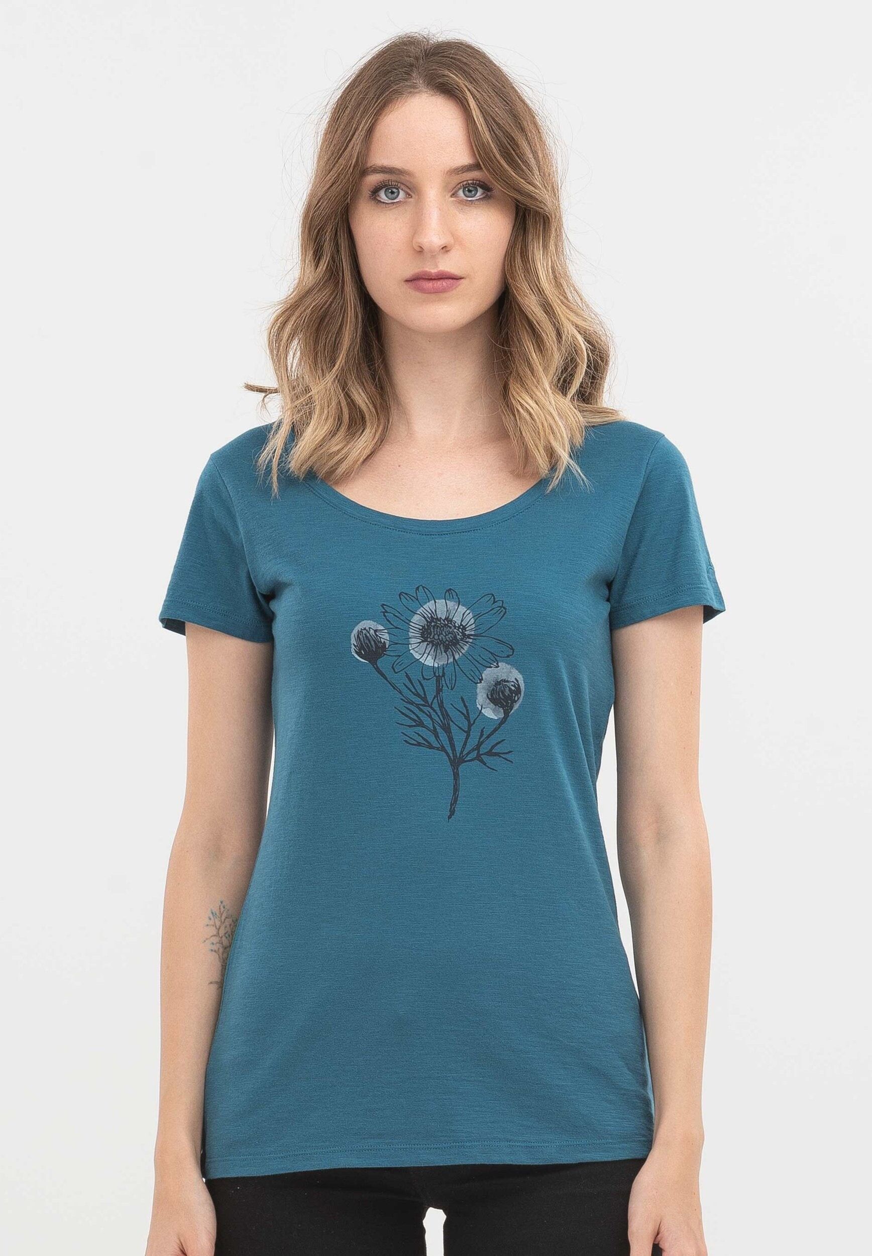 T-shirt in cotone biologico con stampa