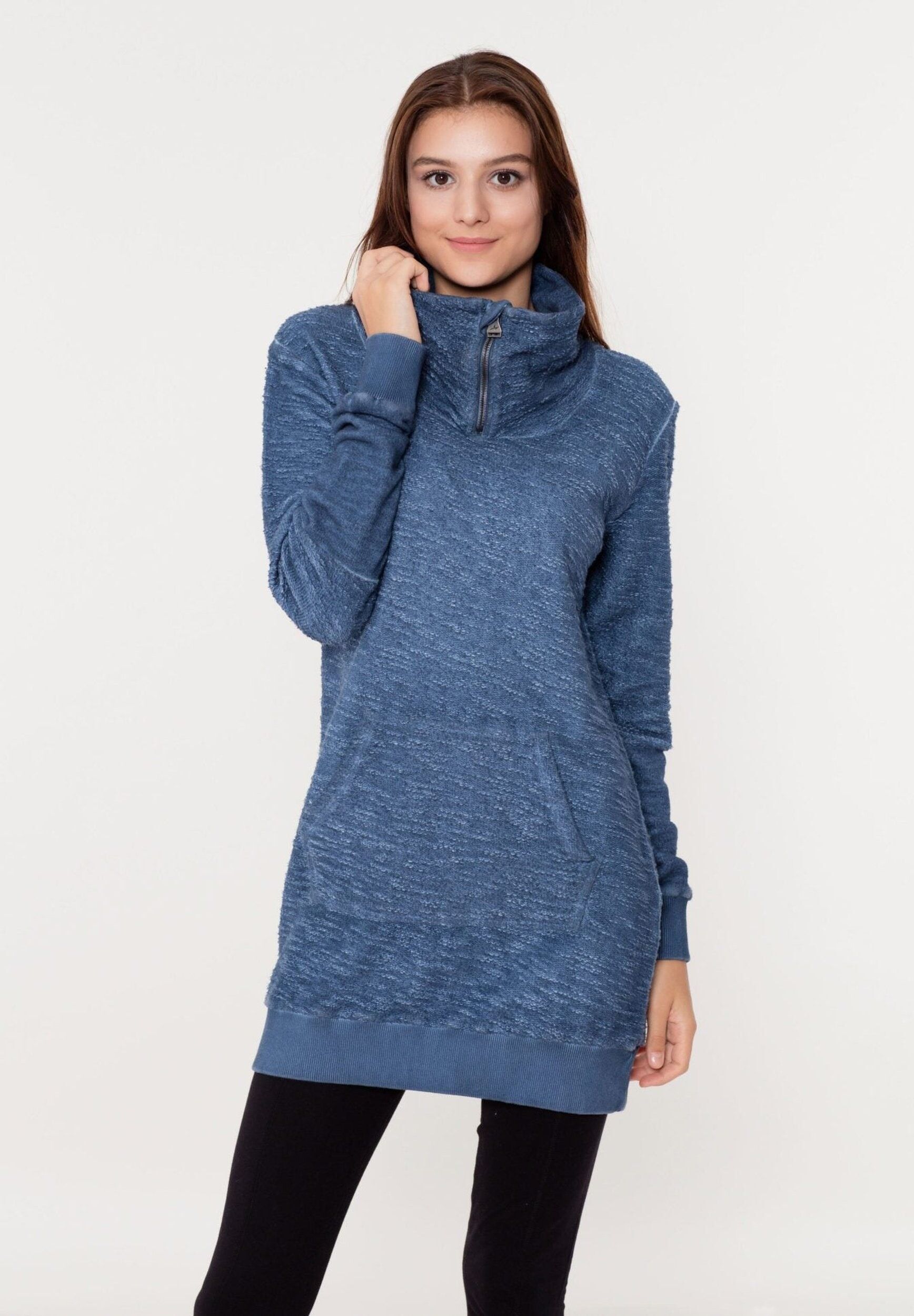 Tunica tinta in capo realizzata in cotone biologico