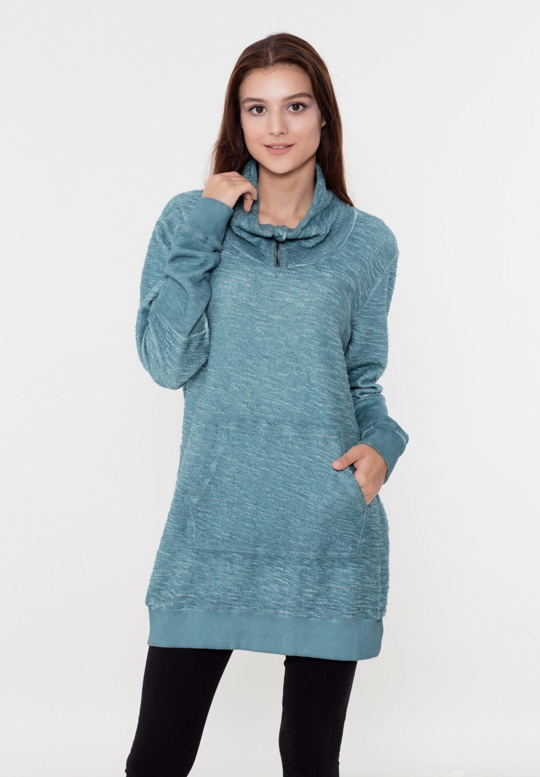 Tunica tinta in capo realizzata in cotone biologico