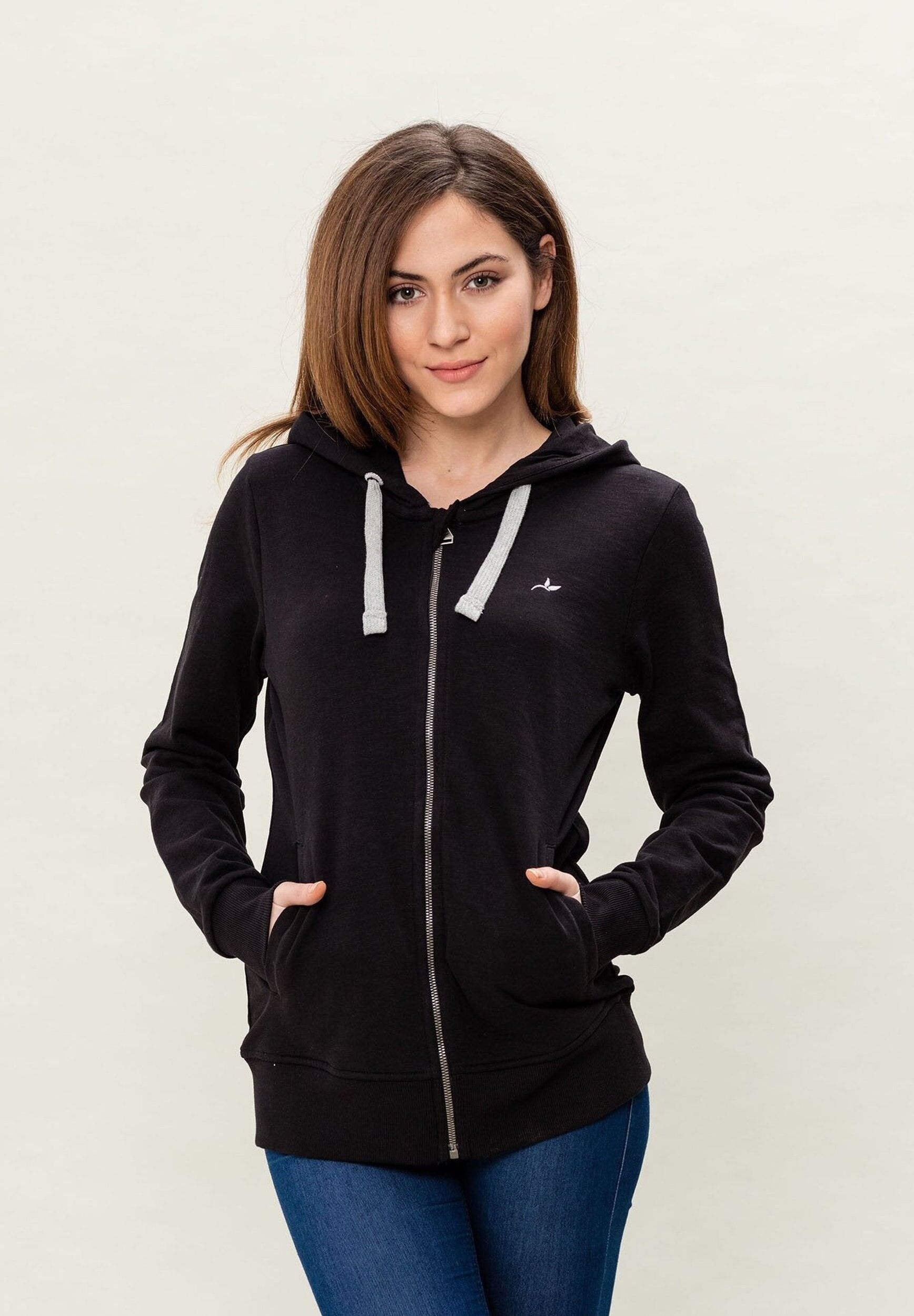 Giacca in felpa di cotone biologico